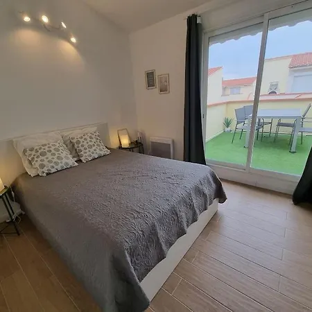 Appartement, Terrasse Barcares, Proche Marche De Noel Le Barcares Exterior photo